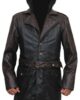 ASSASSINS CREED JACOB FRYES SYNDICATE LEATHER TRENCH COAT COSTUME