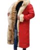 THE CHRISTMAS CHRONICLES KURT RUSSELL SHEARLING TRENCH COAT 1