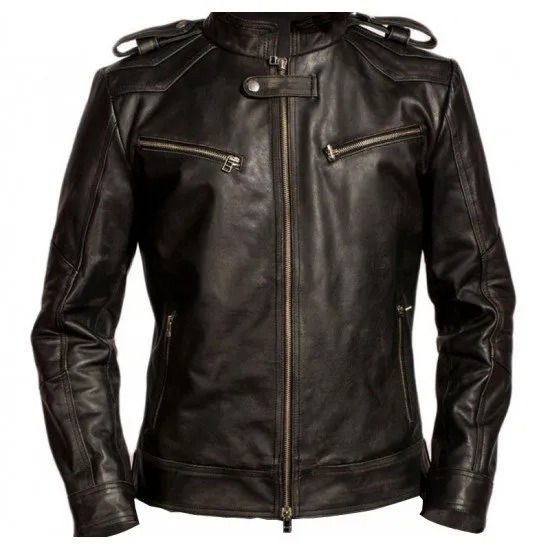 Aaron Paul Breaking Bad Leather Jacket - JacketsbyT
