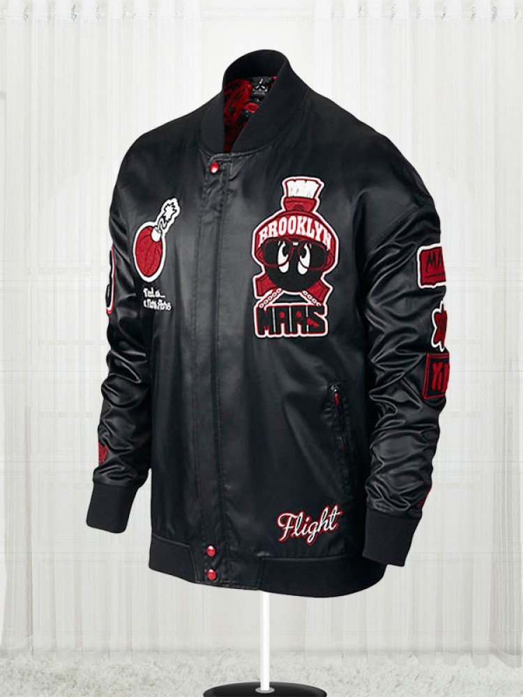 air jordan marvin the martian bomber jacket