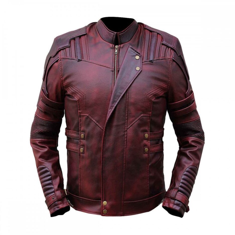 GUARDIANS OF THE GALAXY STAR LORD LEATHER JACKET