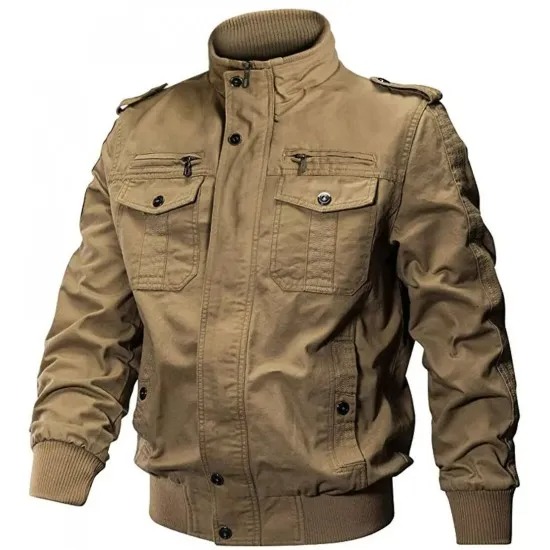 Air Force Pilot Bomber Flight Jacket - JacketsbyT