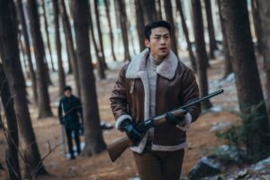 brown leather jacket with fur collar 