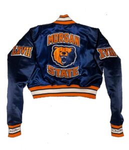 morgan state university-womens morgan state university jacket-bomber jacket-university jacket-womens jacket-morgan state university bomber jacket