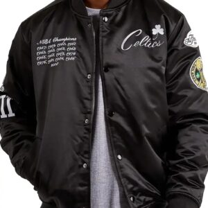 BOSTON CELTICS CHAMPIONSHIP VARSITY JACKET