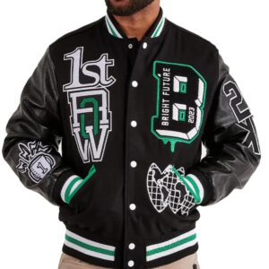 FIRST ROW BRIGHT FUTURE VARSITY JACKET