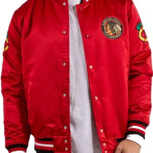 Chicago Blackhawks Varsity Jacket