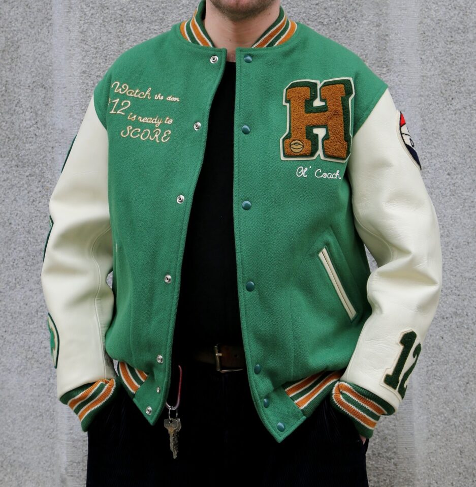 The Real McCoy's Wool Varsity Jacket – Shamrocks