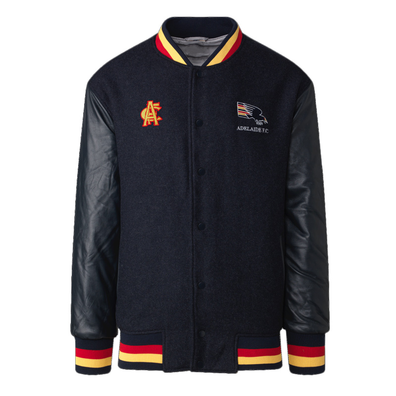 Adelaide Crows Heritage Black Unisex Varsity Jacket