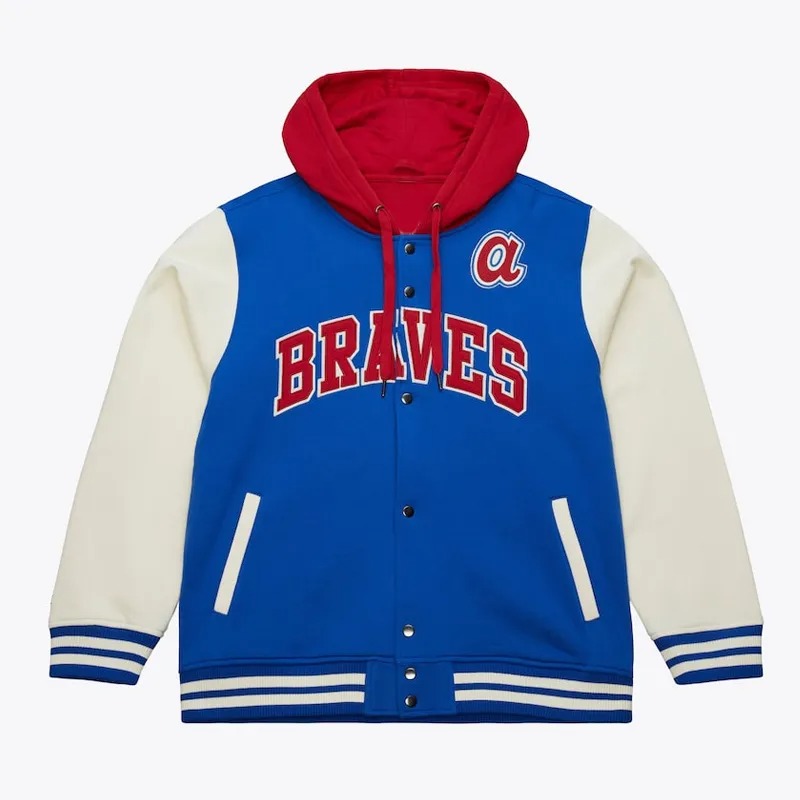 Atlanta Braves Sideline Varsity Fleece Jacket