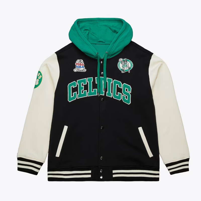 Boston Celtics Courtside Varsity Fleece Jacket