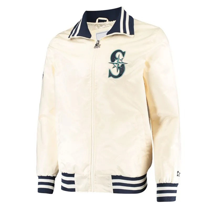 Seattle Mariners Captain II Cream Unisex Jacket