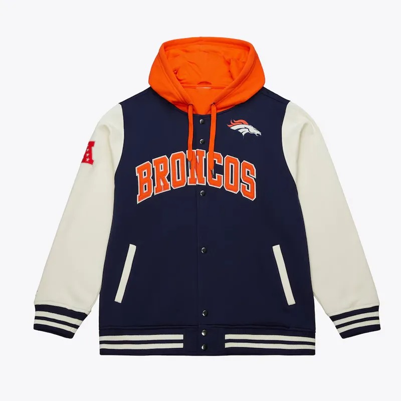 Denver Broncos Sideline Varsity Fleece Jacket