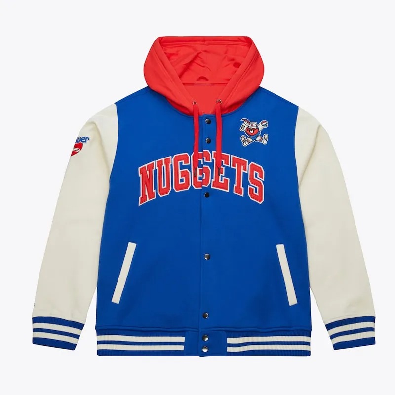 Denver Nuggets Courtside Varsity Fleece Jacket