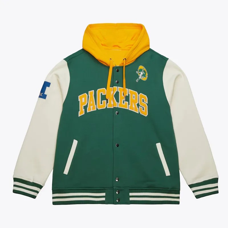 Green Bay Packers Sideline Varsity Fleece Jacket