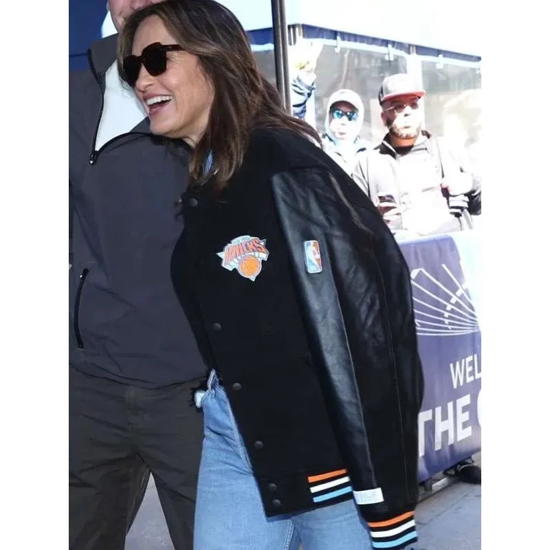 mariska-hargitay-new-york-knicks-nowhere-varsity-jacket