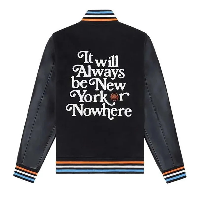 new-york-nowhere-mariska-hargitay-knicks-black-jacket