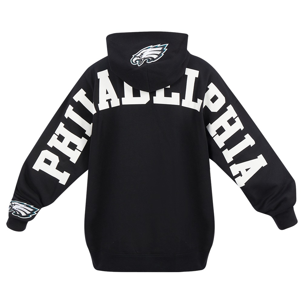 Philadelphia Eagles Wingspan Drop Shoulder Hoodie