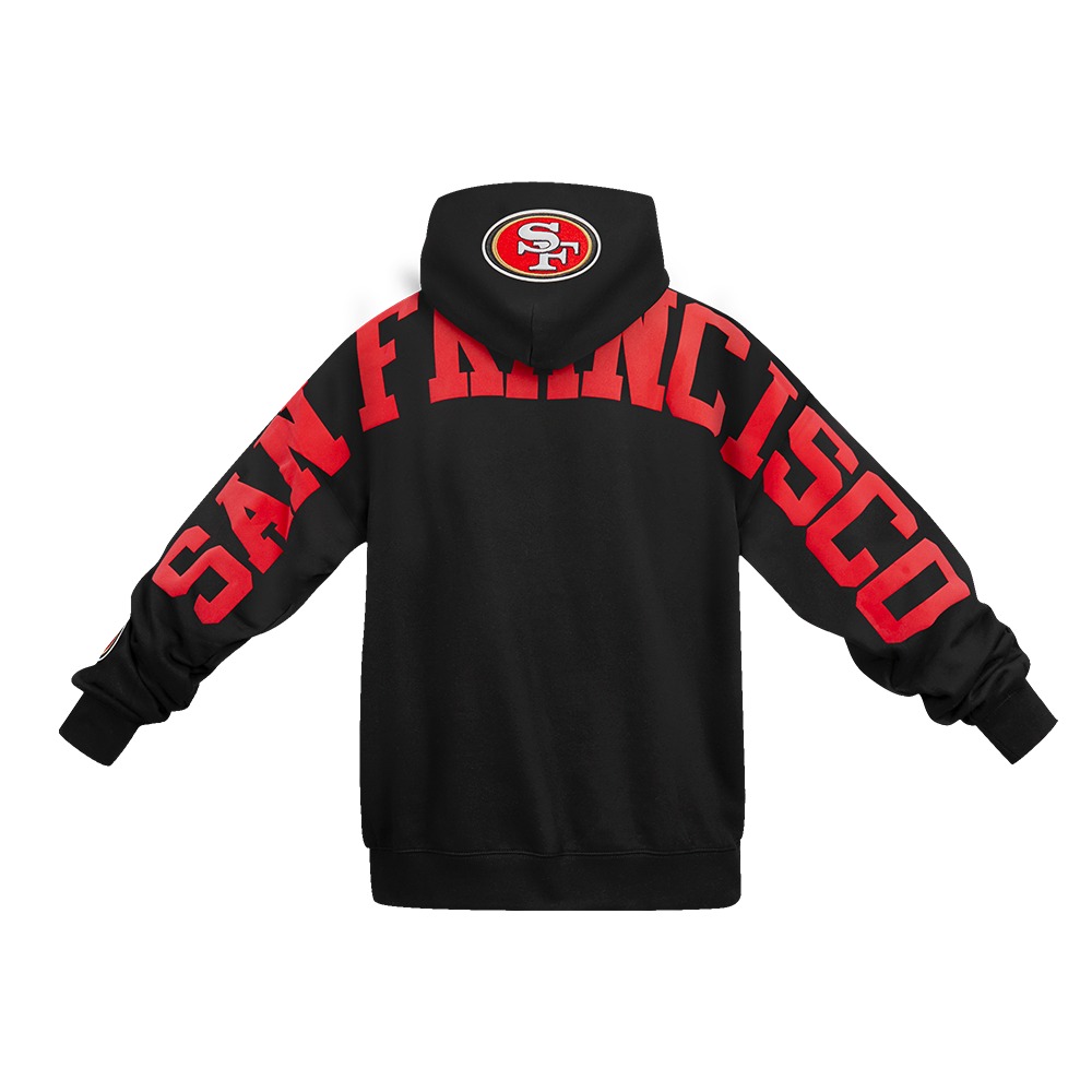 san-francisco-49ers-wingspan-men-s-drop-shoulder-fleece-pullover-hoodie