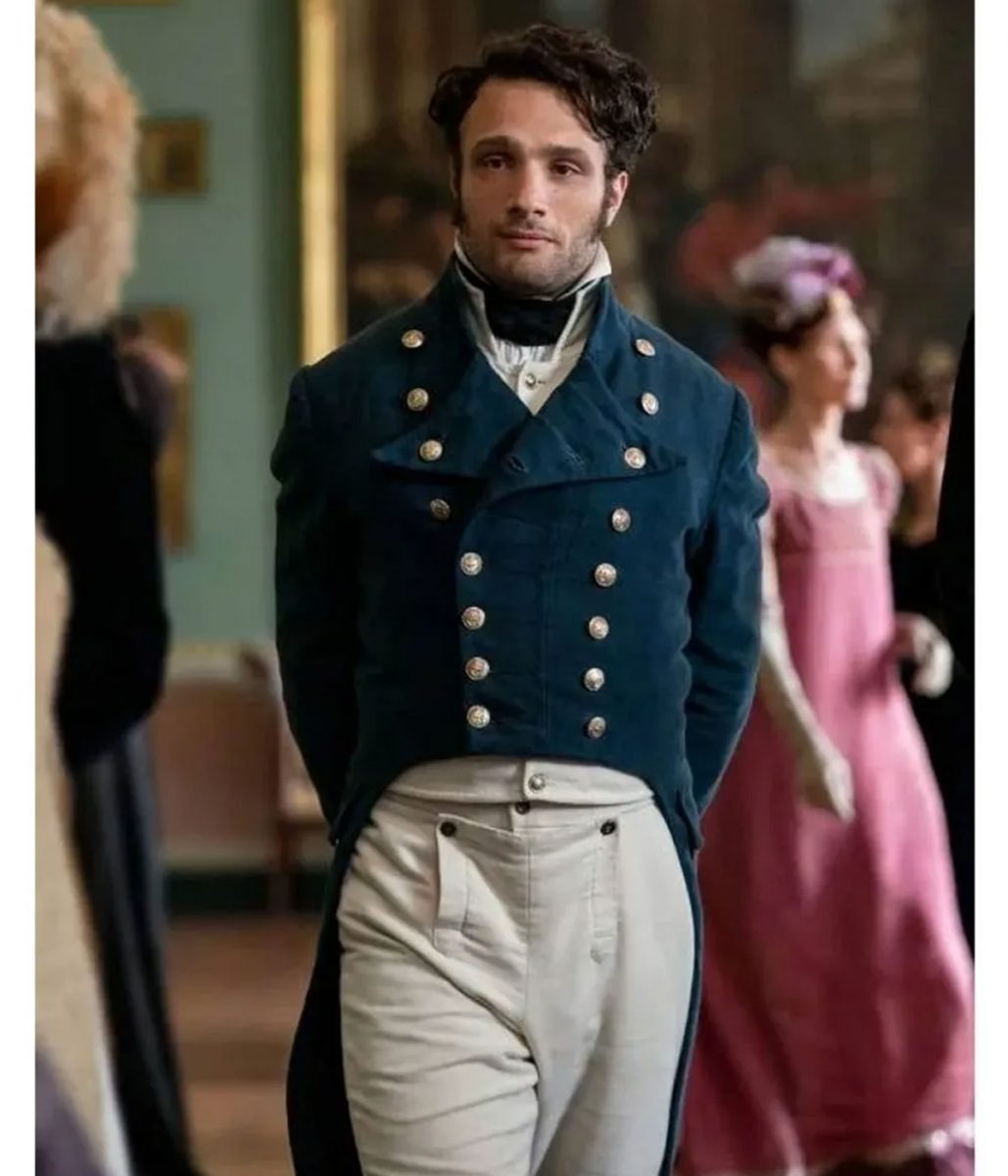 Persuasion Cosmo Jarvis Blue Wool Tailcoat