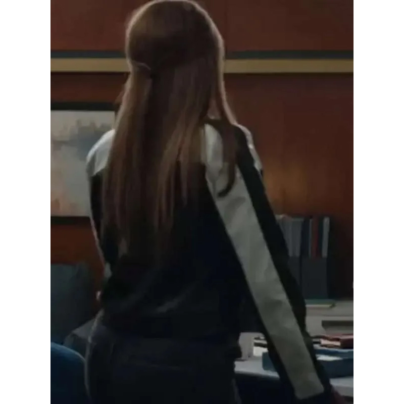 wild-cards-season-2-vanessa-morgan-black-and-white-jacket