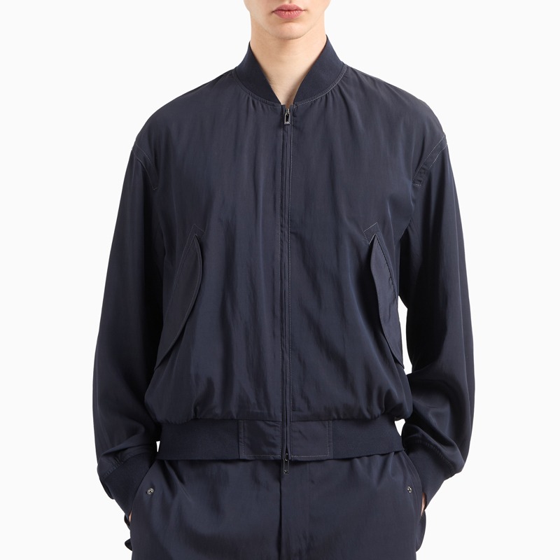 Cane Ashby Black Bomber Jacket - The Young and the Restless