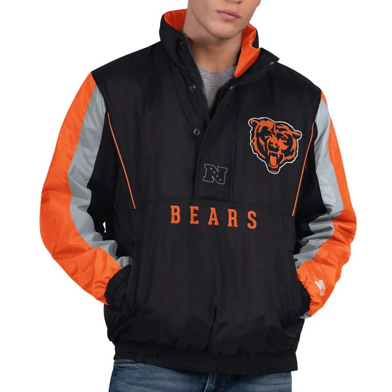 Chicago Bears Thursday Night Gridiron Half-Zip Jacket