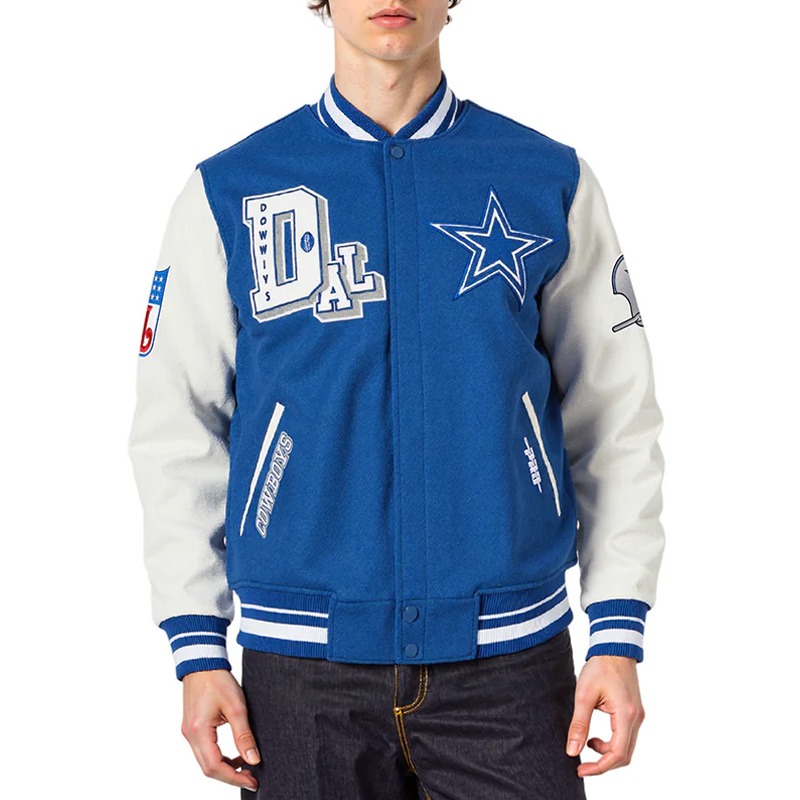 Dallas Cowboys Best of Classic Rib Varsity Jacket