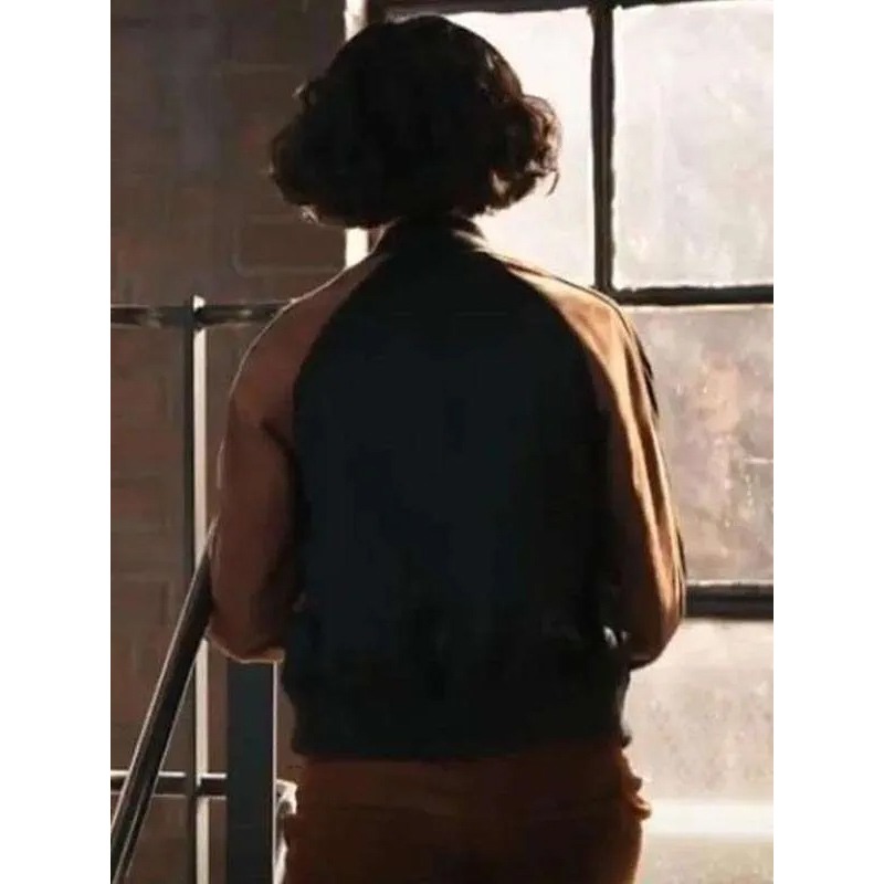 et Slootmaekers Satin Jacket Black and Brown et Slootmaekers Satin Jacket Black and Brown