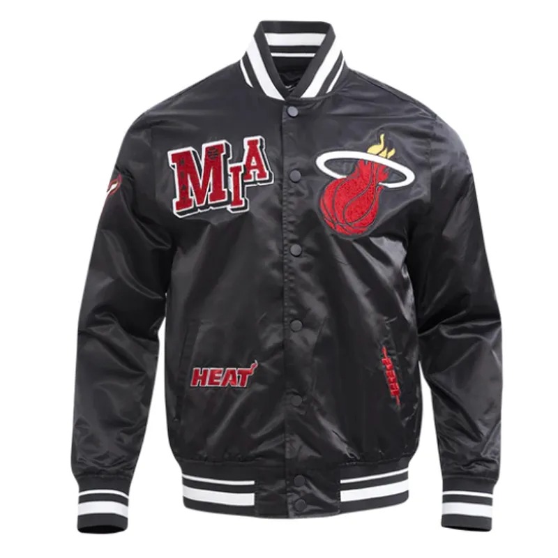 Miami Heat Best of Classic Rib Satin Jacket