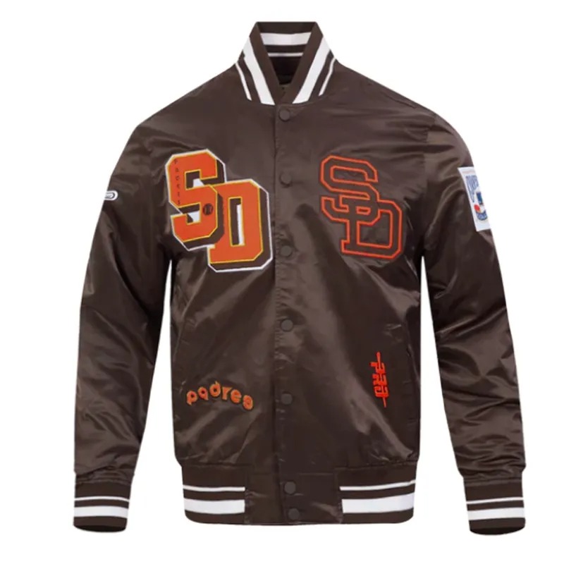 San Diego Padres Best of Classic Rib Satin Jacket
