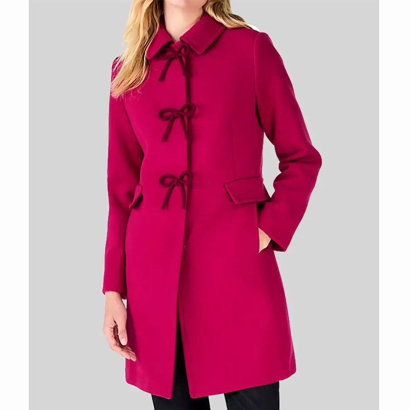 Janel Parrish Sugarplummed Coat