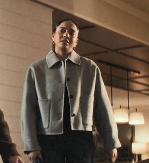 Olivia Benitez The Beast In Me Aleyse Shannon Gray Jacket