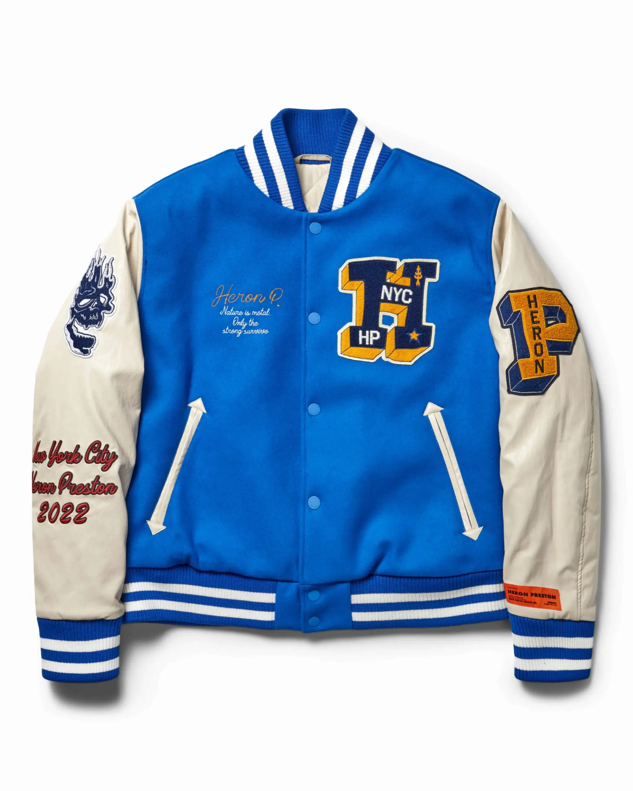 Heron Preston Varsity Jacket