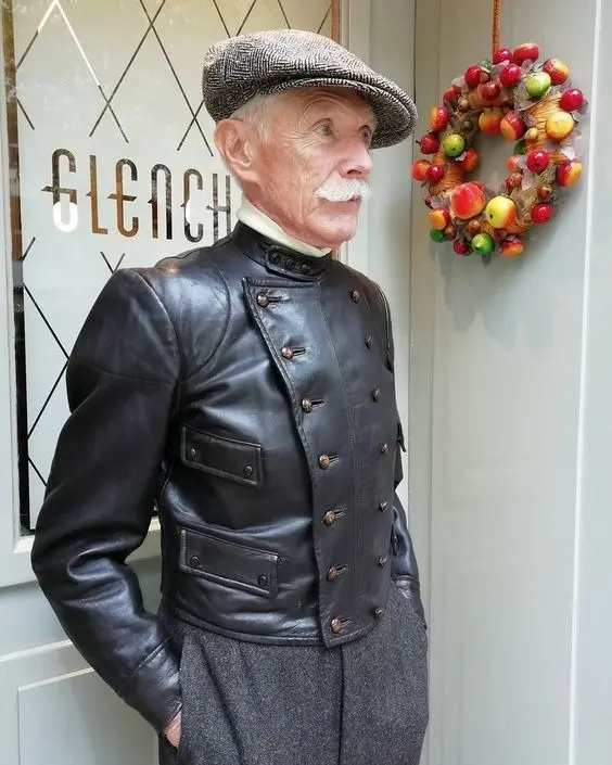 "Rev up your style with our Vintage 90's Motorcycle Leather Jacket, a timeless statement piece that exudes attitude and authenticity. Crafted from high-quality leather, this jacket embodies the rebellious spirit of the era while offering unmatched durability and comfort. Whether you're a biker or a fashion enthusiast, shop now to add a dose of retro-cool to your wardrobe