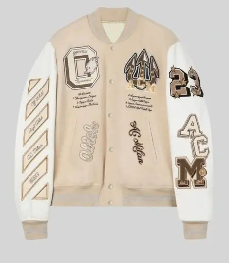 AC Milan Off White Jacket