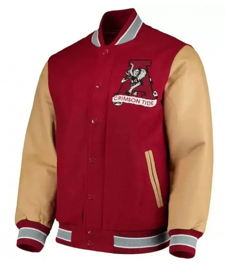 Alabama Crimson Tide Red Varsity Jacket