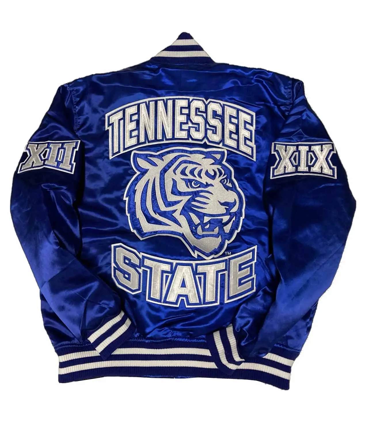 BT 2 Men's Tennessee State University Royal Blue Jacket - JacketsByT