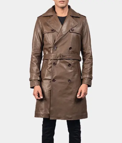 Watchmen Rorschach Leather Trench Coat