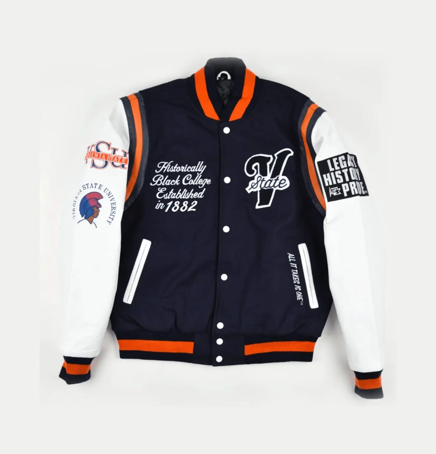 Virginia State Motto 2.0 Varsity Jacket