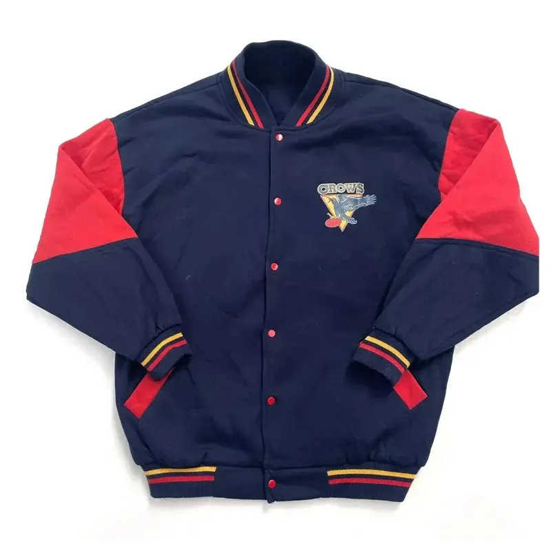 Adelaide Crows Blue and Red Varsity Wool Jacket