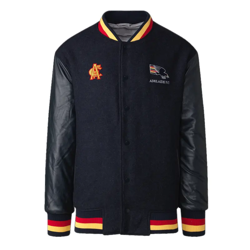Adelaide Crows Heritage Black Unisex Varsity Jacket
