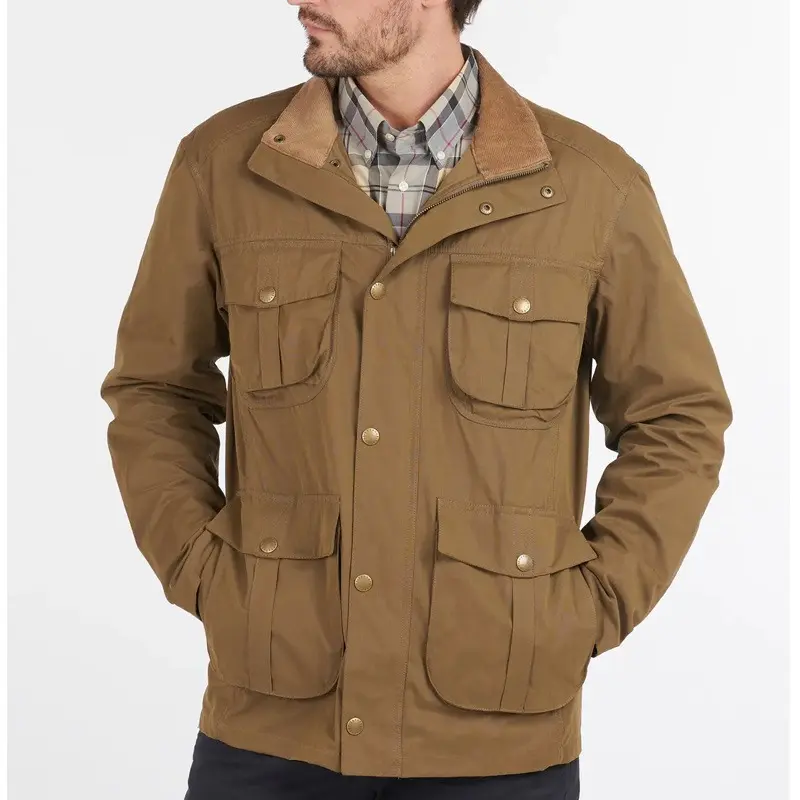 Arnold Schwarzenegger FUBAR Jacket Front View Brown