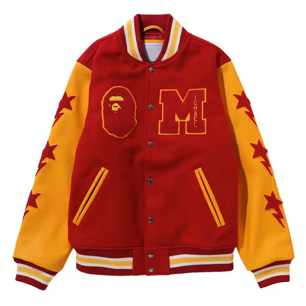 Bape Michael Jackson Varsity Jacket