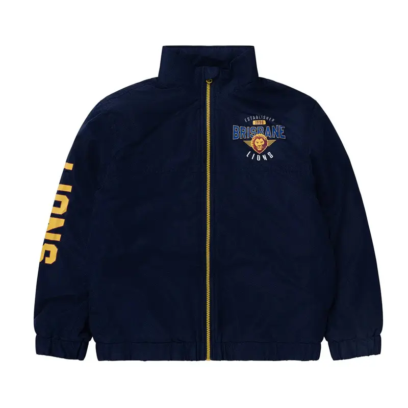 Brisbane Lions Supporter Full-Zip Navy Jacket