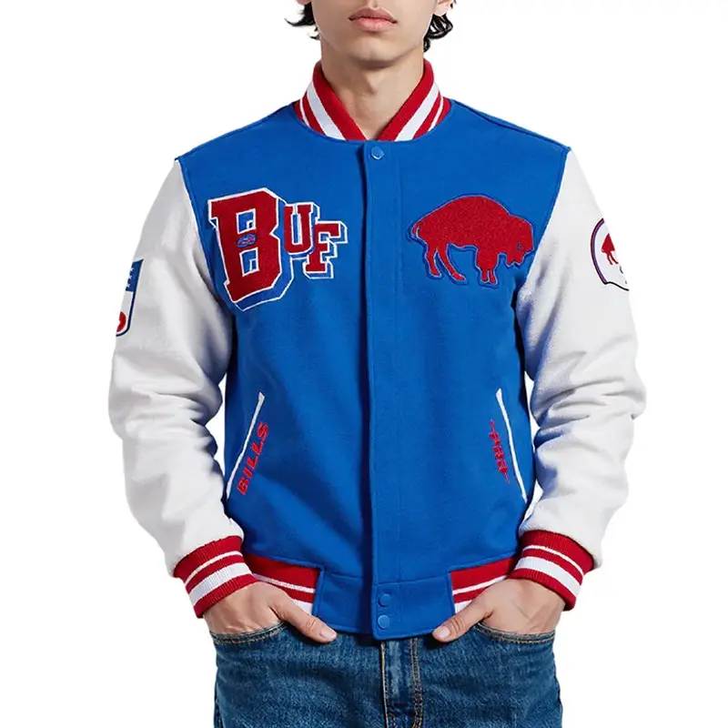 Buffalo Bills Best of Classic Rib Varsity Jacket