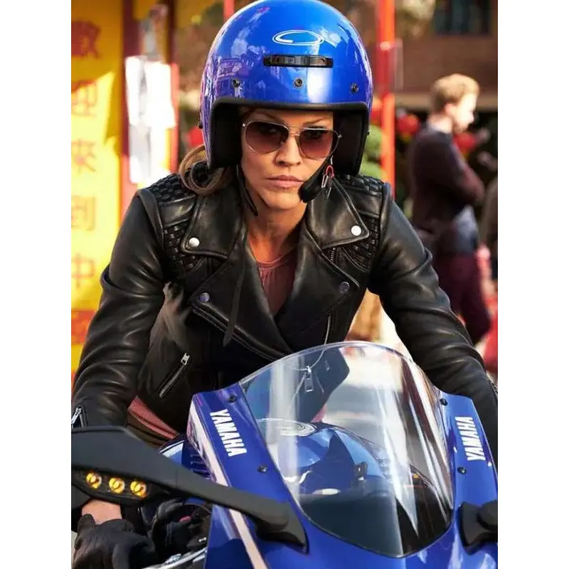 Lucifer Season 3 Tricia Helfer Leather Jacket