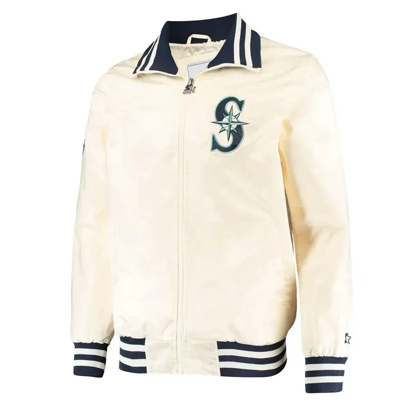 Seattle Mariners Captain II Cream Unisex Jacket