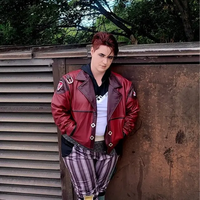 Arcane VI League of Legends Red Cosplay Jacket