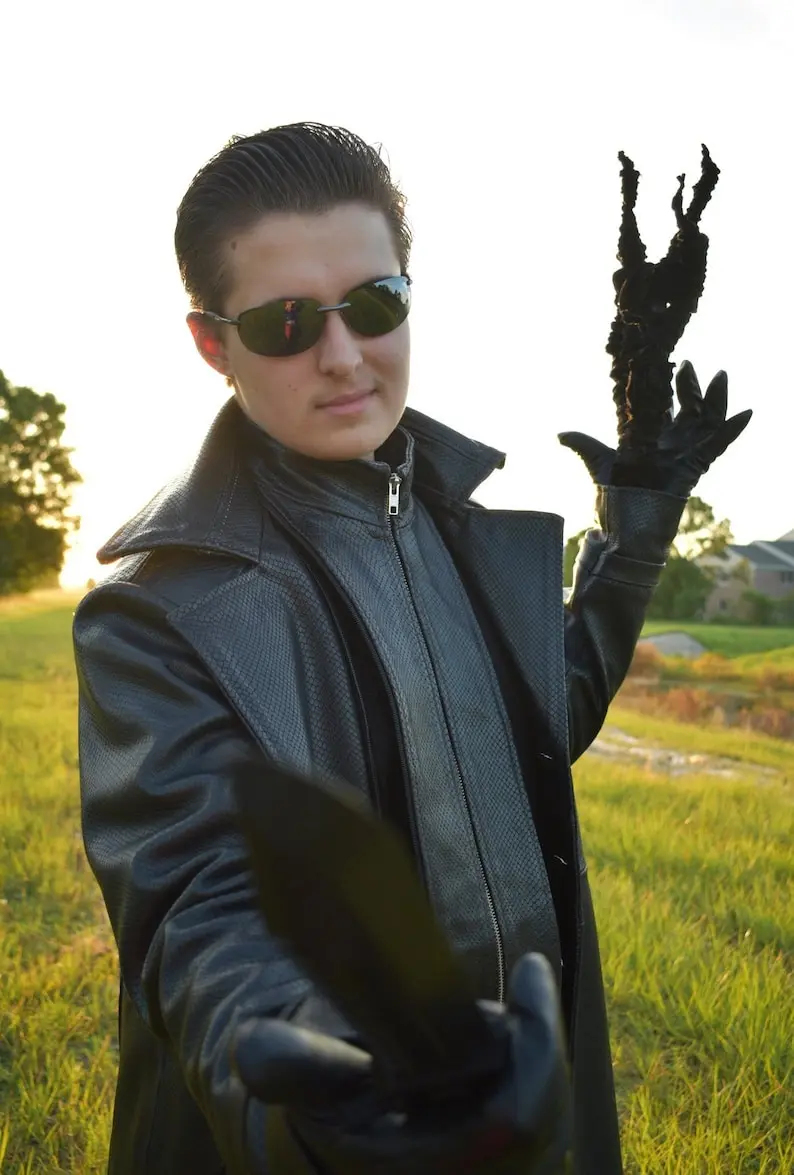 Resident Evil 5 Albert Wesker Trench Leather Coat